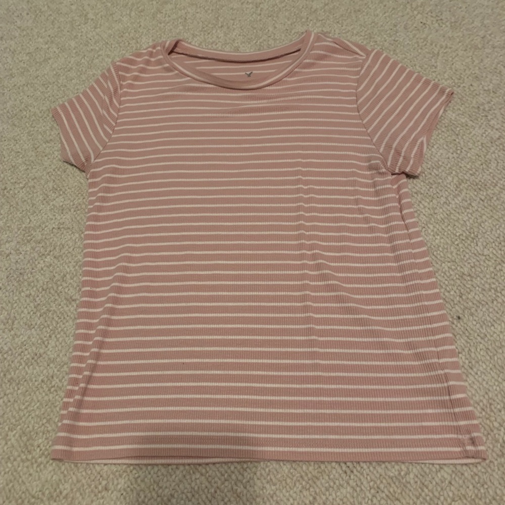 Baby pink soft tee